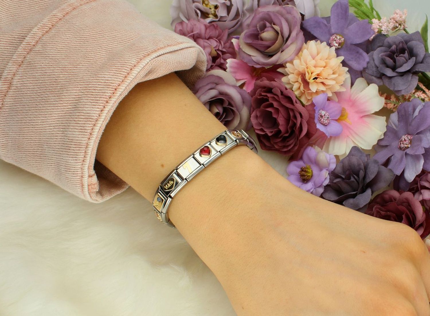 Nomination - Link 18K zawieszka złoto 'Czerwona cyrkonia - Serce' 030610 005 biżuteria nomination nomination zawieszki nomination baza.jpg